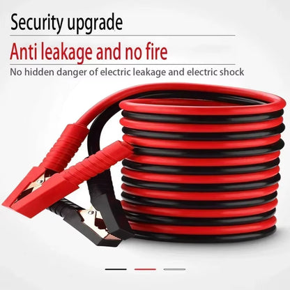 4M 2000A Heavy Duty Car Battery Jump Starter Cable | for Car/Suv/Truck | Emergency Ignition | Quick Start Power Booster Cable