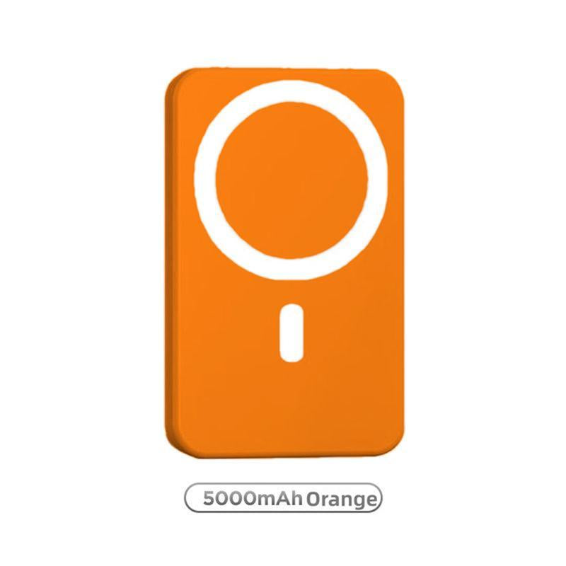 5000mAh Magnetic Power Bank with MagSafe Wireless Fast Charging for iPhone 12–17 Pro/Pro Max, Compact and Portable Battery Pack