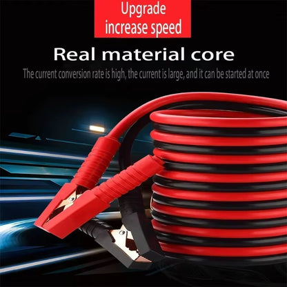 4M 2000A Heavy Duty Car Battery Jump Starter Cable | for Car/Suv/Truck | Emergency Ignition | Quick Start Power Booster Cable